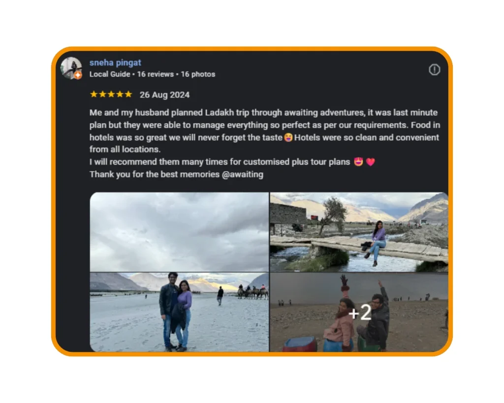 Leh Ladakh trip Review