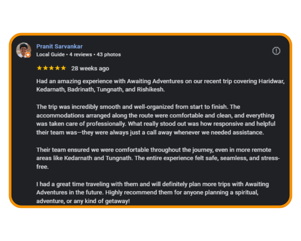 Kedarnath Trip Review4